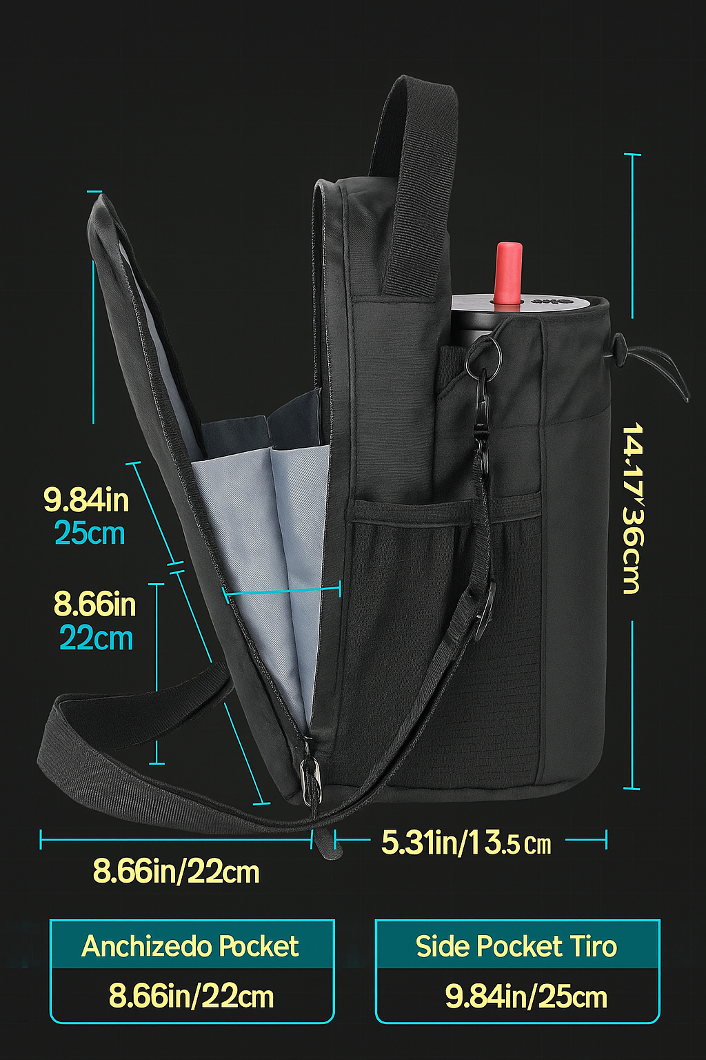 MAGNIGYM®  Bolso Magnético Premium para Gym