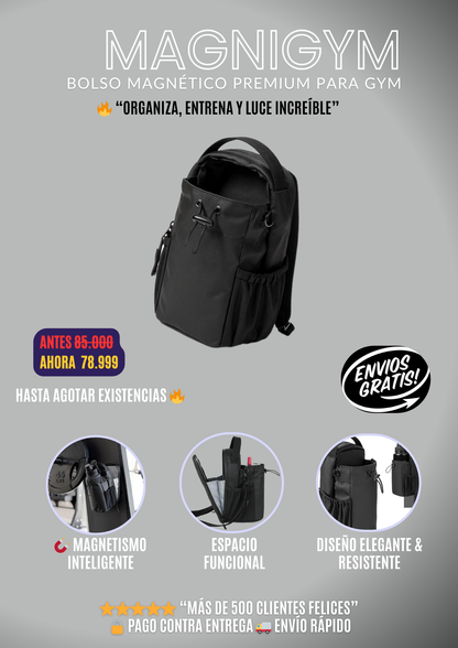 MAGNIGYM®  Bolso Magnético Premium para Gym