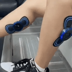 RelaxPro Duo® Mini Parche Masajeador + Pistola de Masaje Compacta