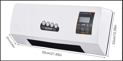 ClimaMax Pro®  ❄️ Aire Acondicionado Portátil – 1800W